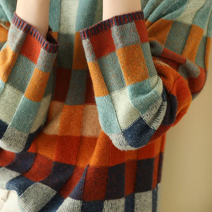 Gaëlle | Pull Motifs Géométriques Colorés