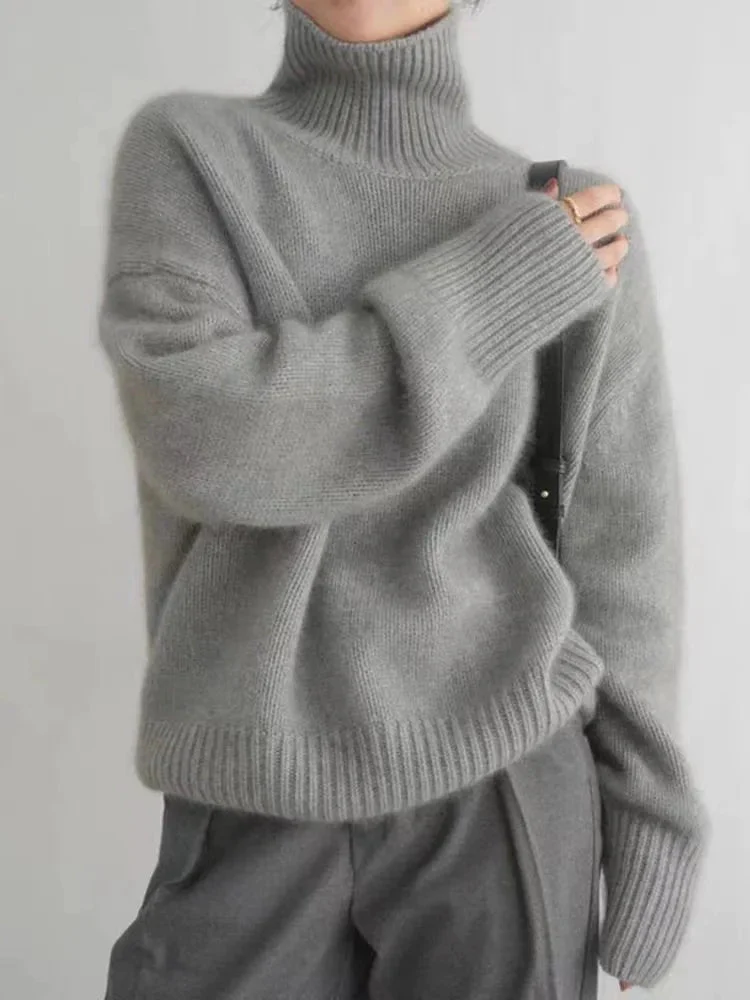 Zoé | Pull Roulé Doux & Confortable