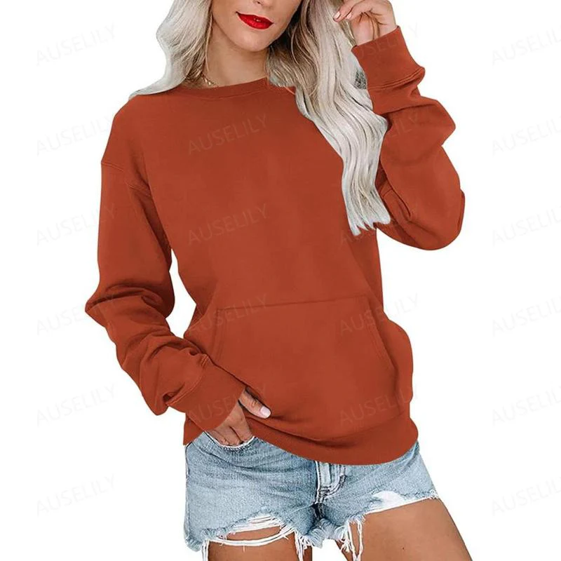 Gaëlle | Sweat léger sans capuche, style épuré