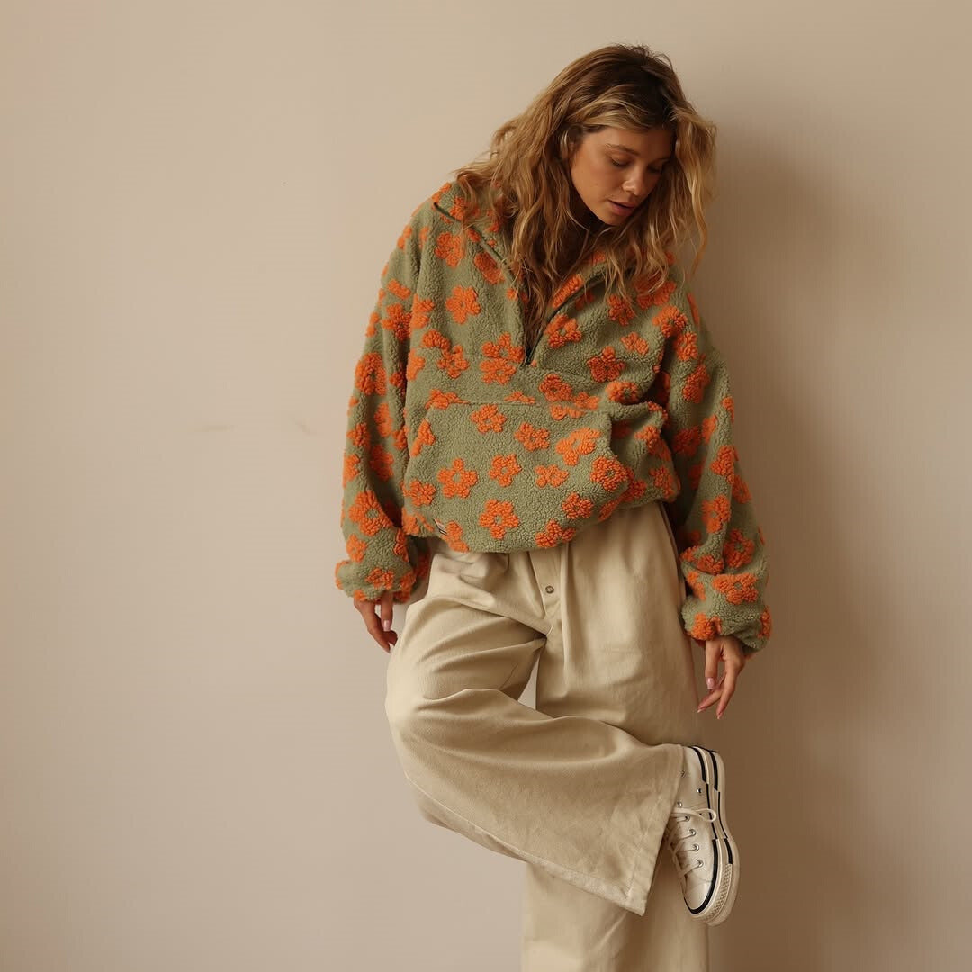 Suzan | Pull à imprimé floral