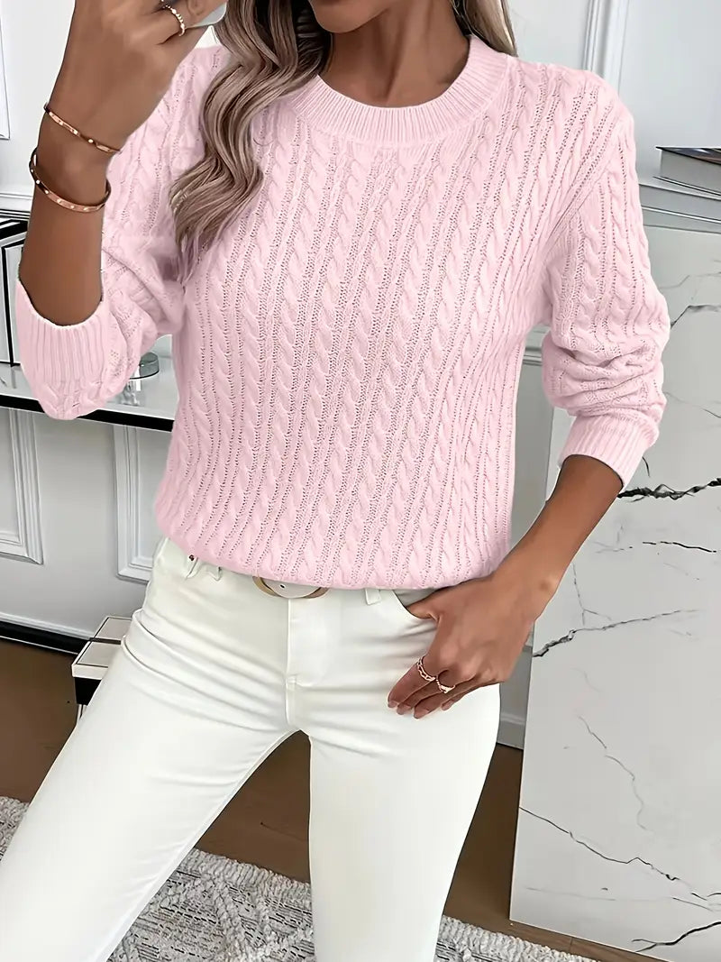 Zoe | Pull en tricot à cable