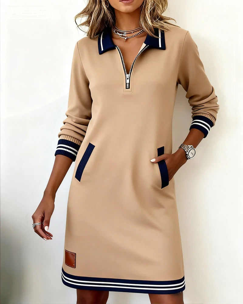Nadège | Robe Style Sporty-Chic Féminin