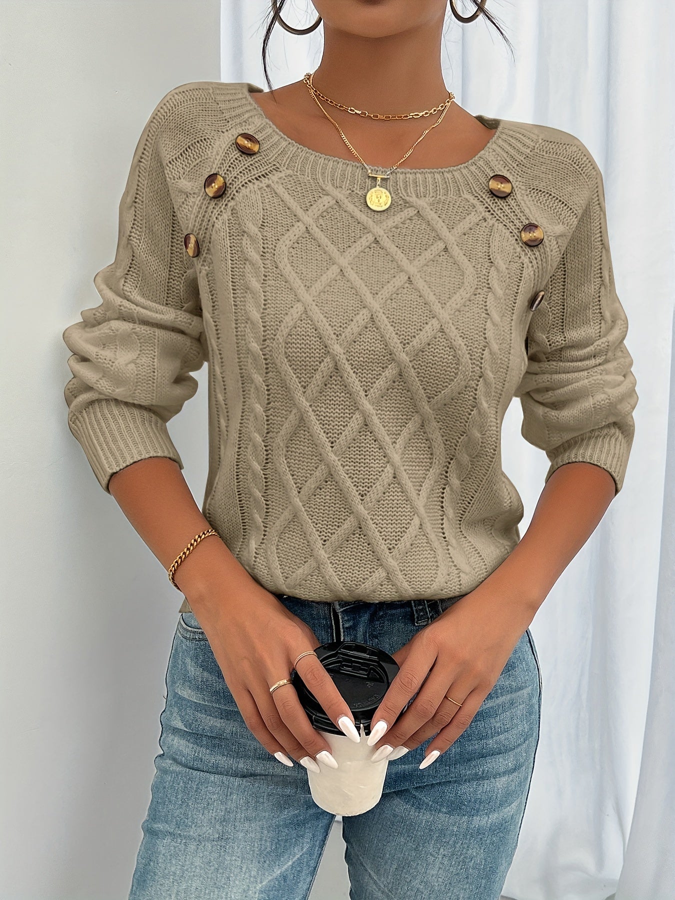 Sabine – Pull décontracté pour femme