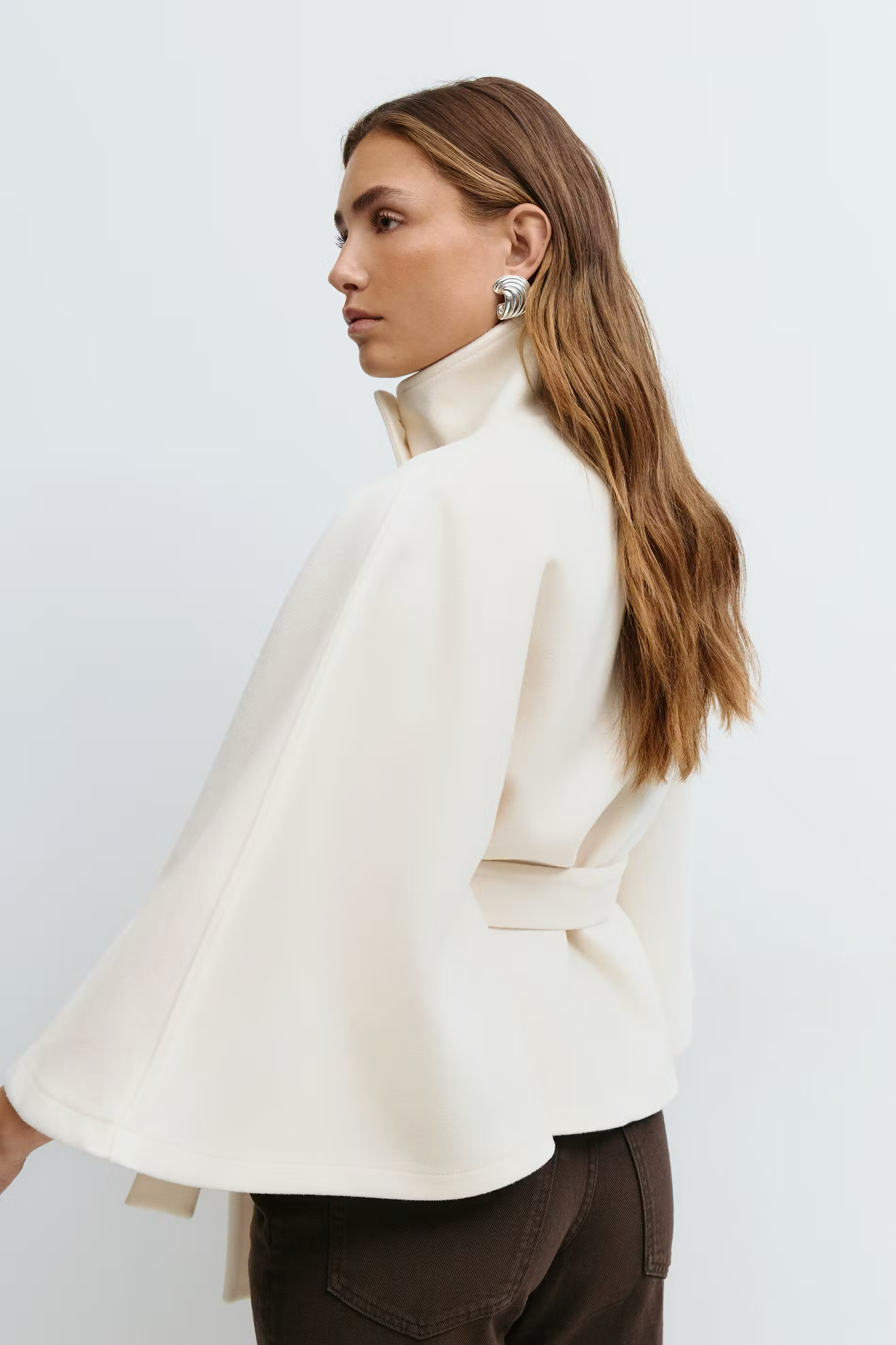 Rousseau Paris | Veste Cape à Ceinture