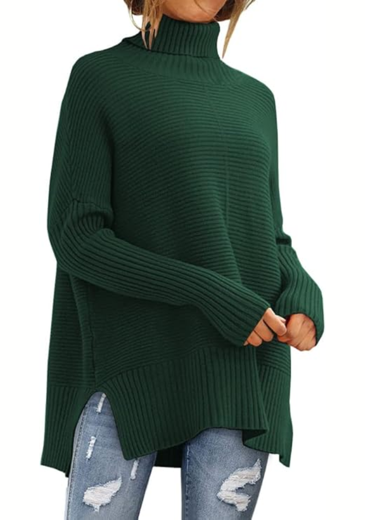 Cléa | Pull Col Roulé Coupe Ample Chic