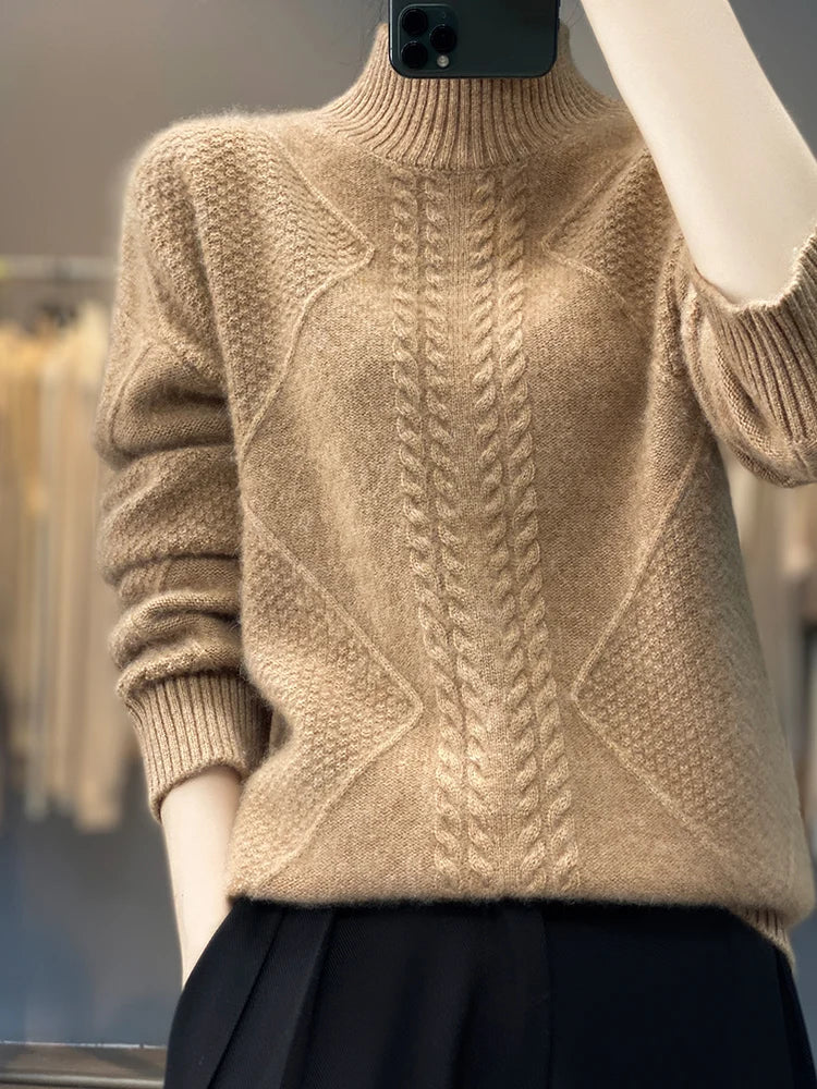 Gwendoline | Pull en cachemire au raffinement naturel