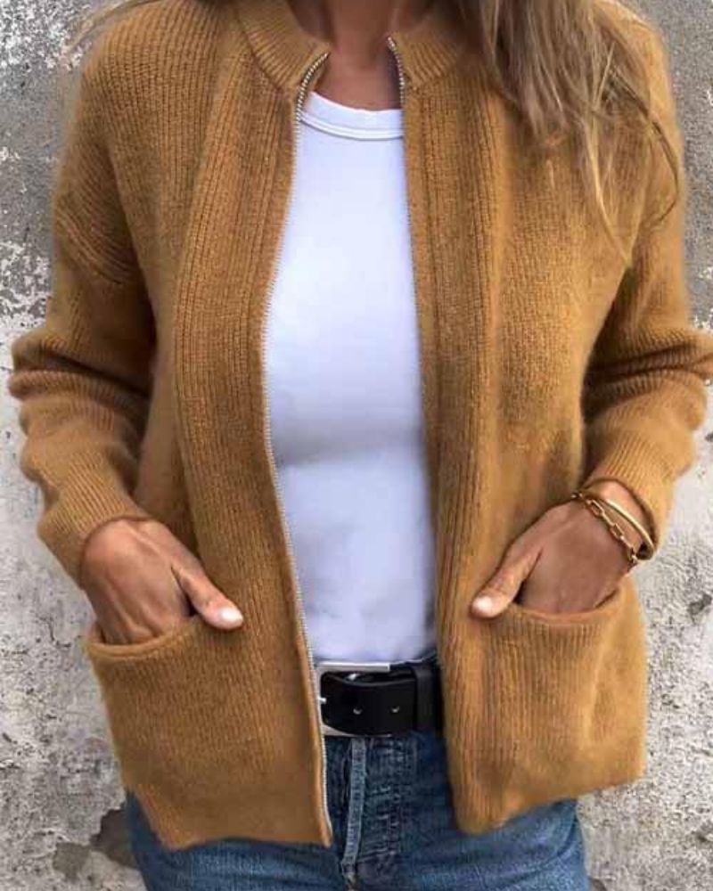 Léna | Cardigan d’automne