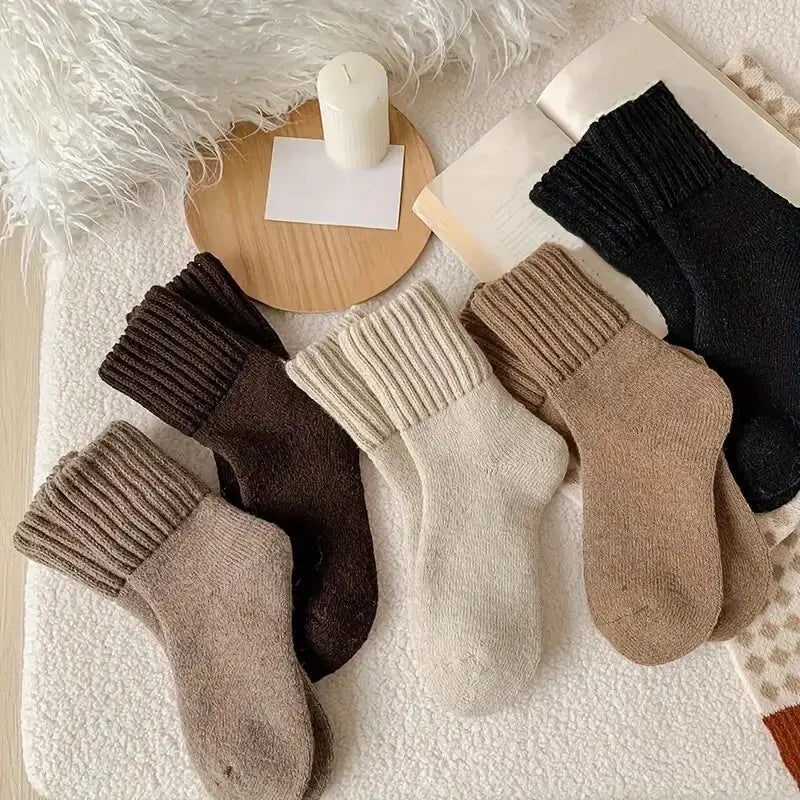 Colette | Chaussettes Douces en Laine Naturelle