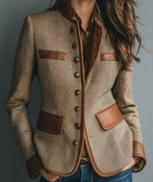 Xénia | Veste en tweed héritage