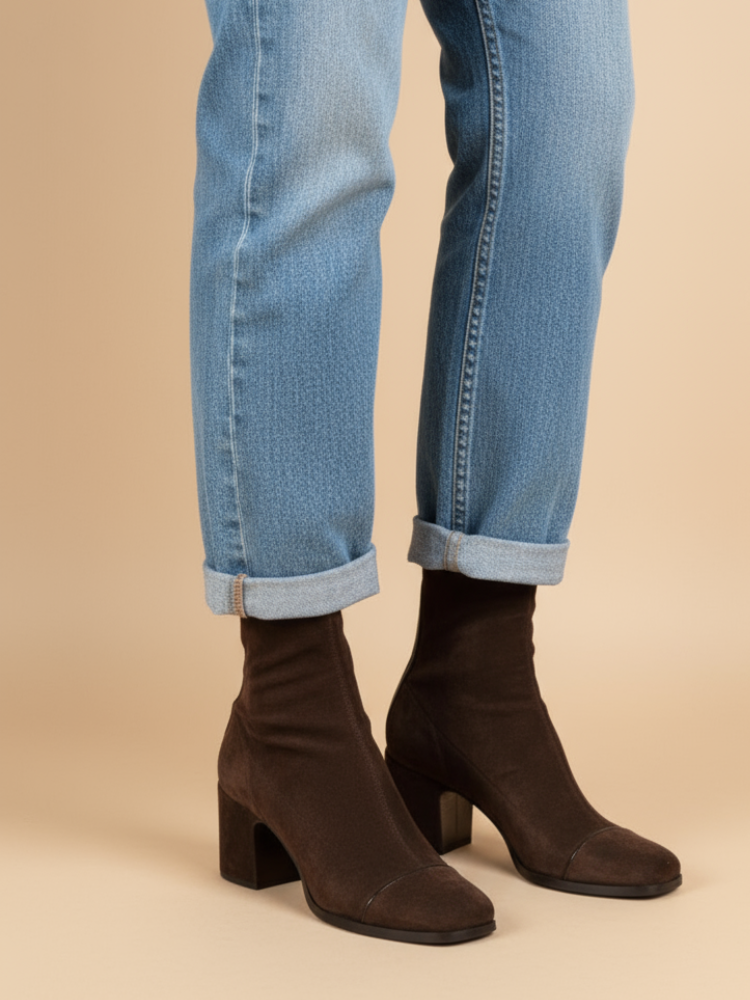 Solianne | Bottines Minimalistes Chic