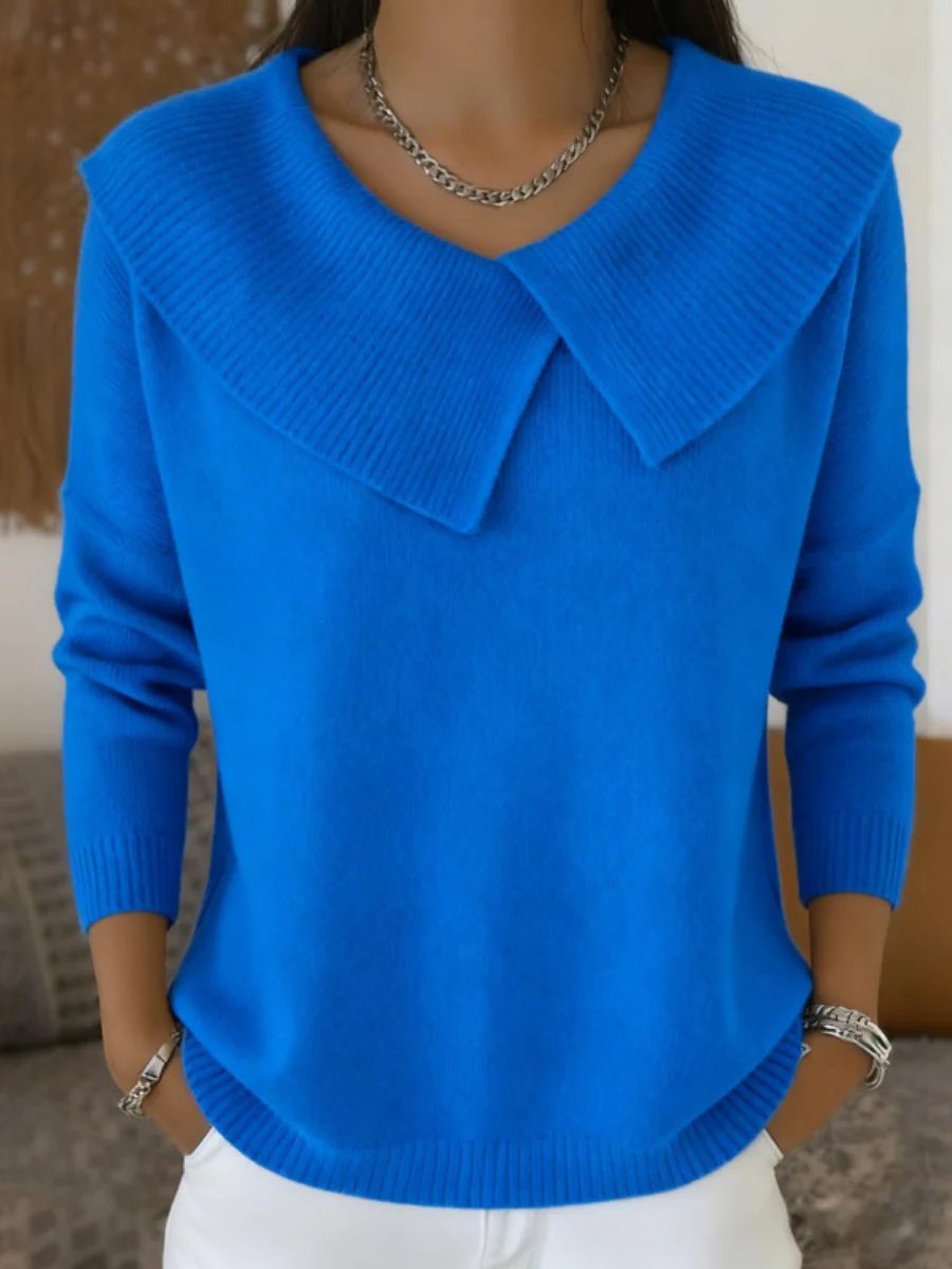 Toinette | Pull élégant au col doux