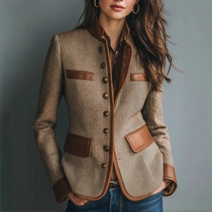 Xénia | Veste en tweed héritage