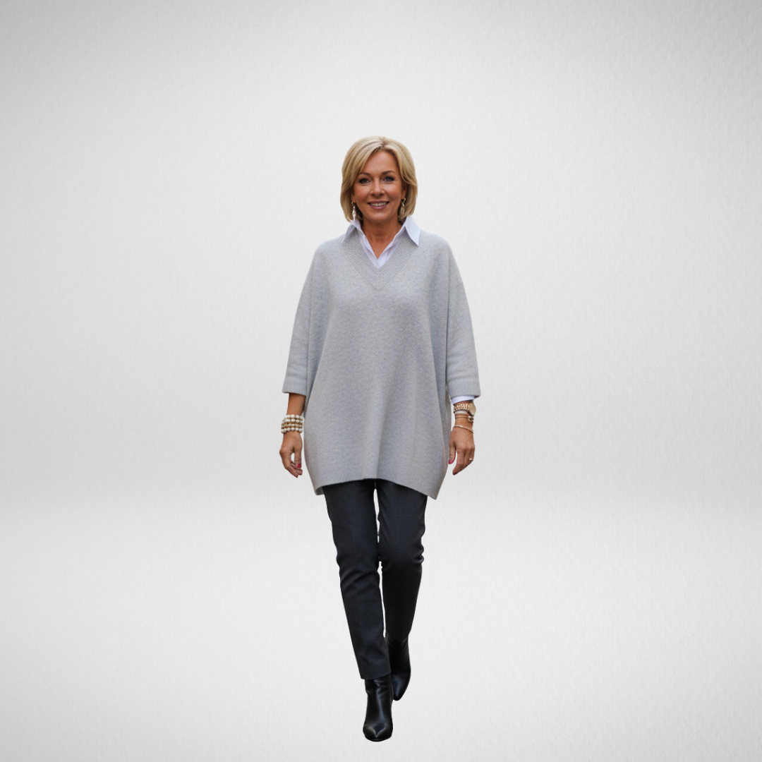 Béatrice | Pull Cachemire Confort Élégant