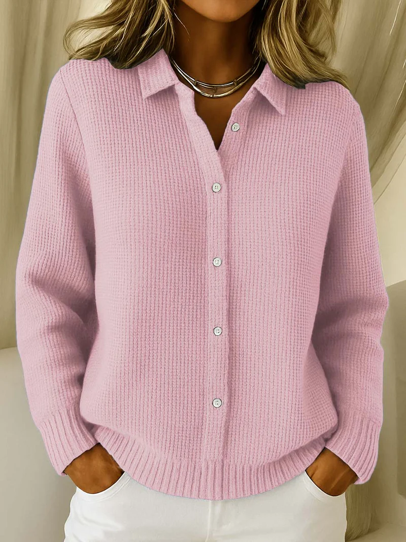 Quitterie | Cardigan classique en maille douce