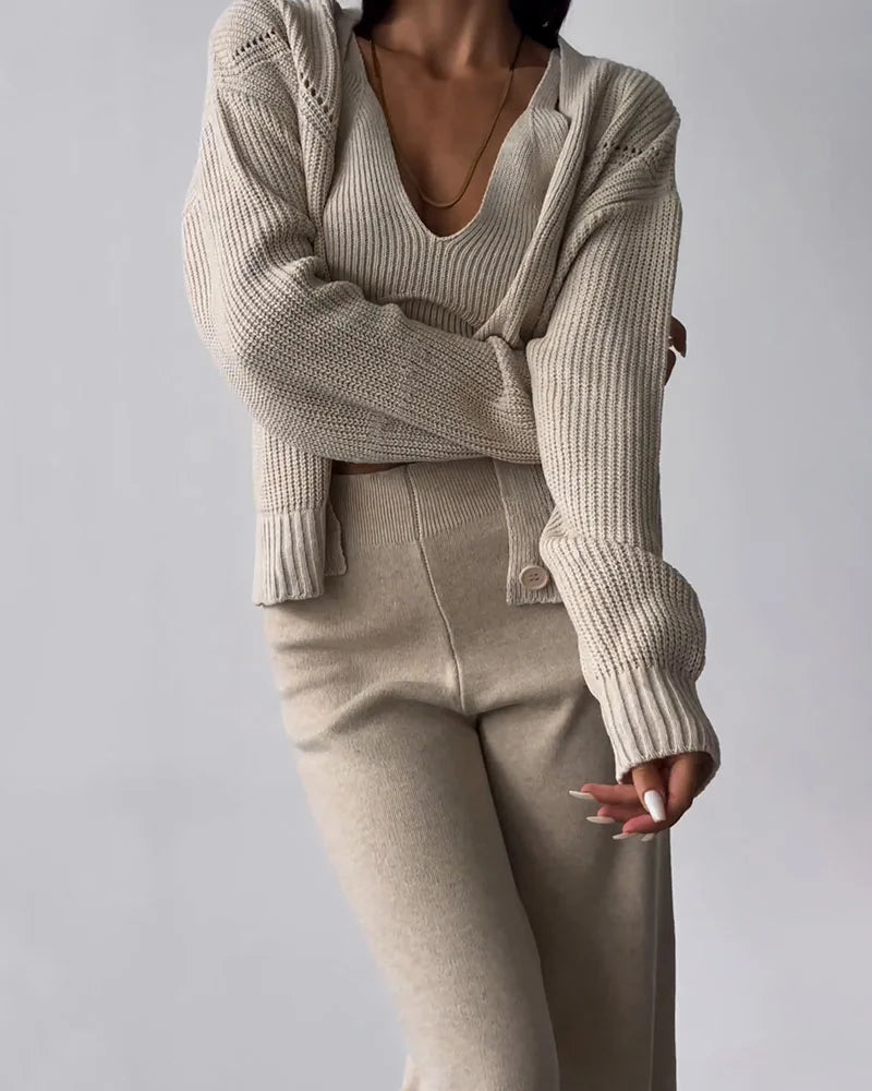 Rousseau Paris | Ensemble Tricoté Élégant