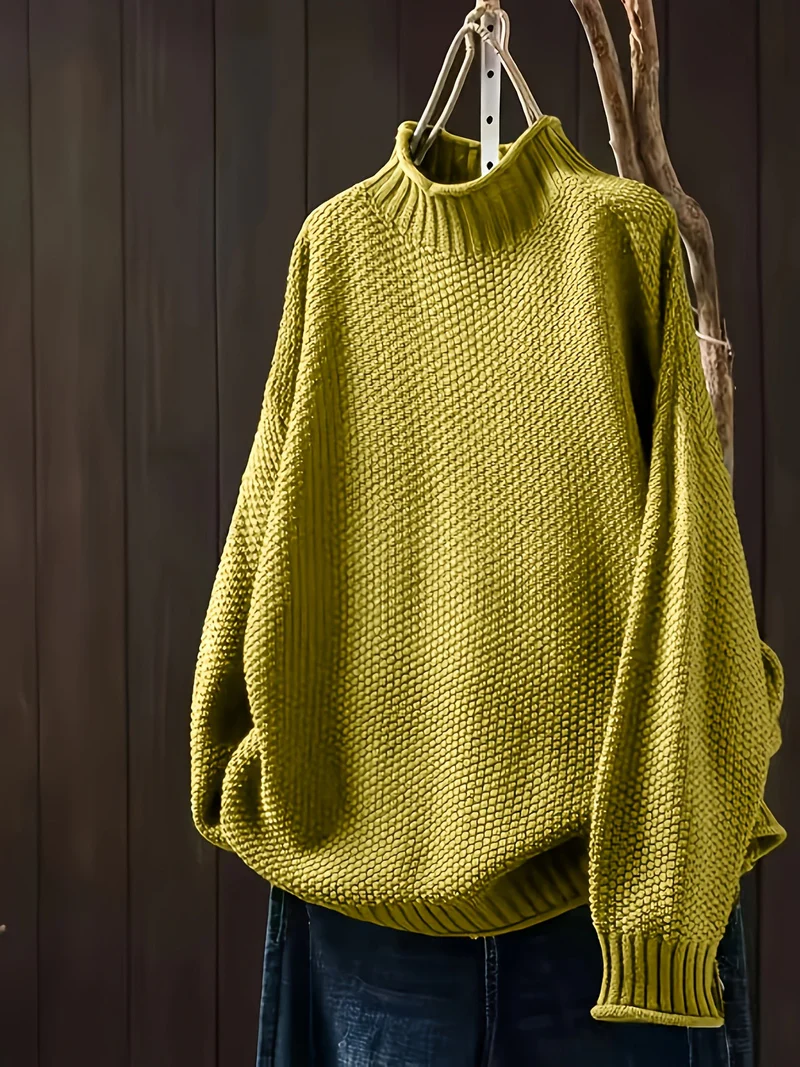 Frédérique | Pull en tricot texturé