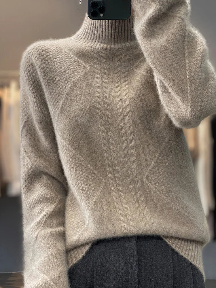 Gwendoline | Pull en cachemire au raffinement naturel