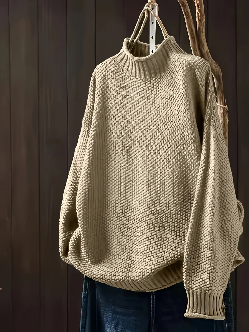Frédérique | Pull en tricot texturé