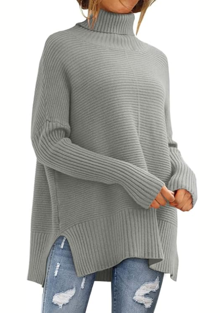 Cléa | Pull Col Roulé Coupe Ample Chic