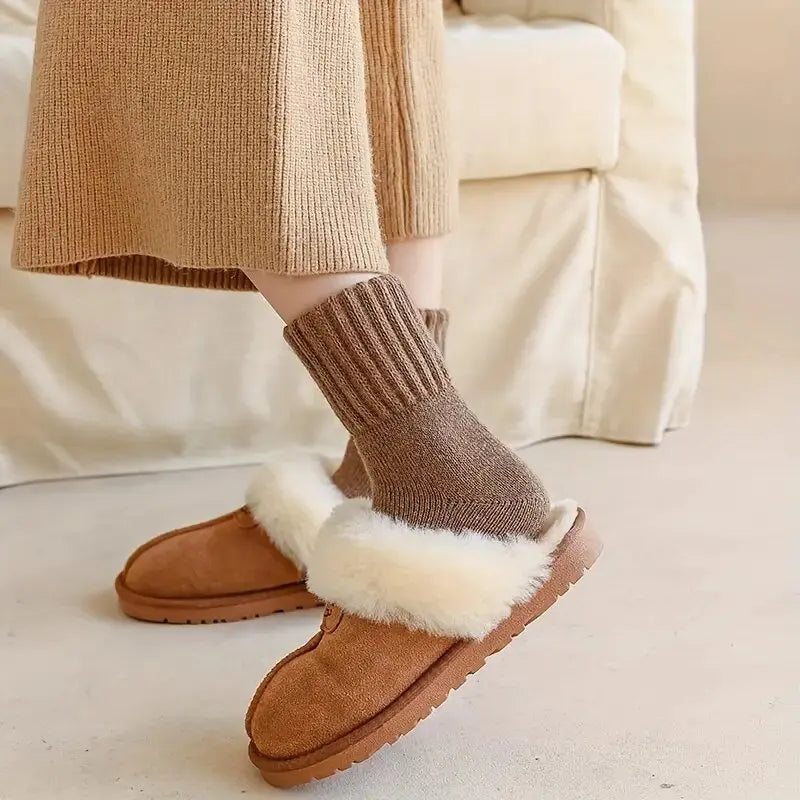 Colette | Chaussettes Douces en Laine Naturelle