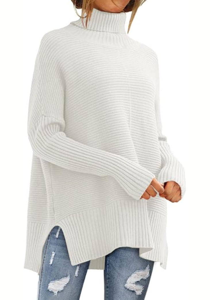 Cléa | Pull Col Roulé Coupe Ample Chic