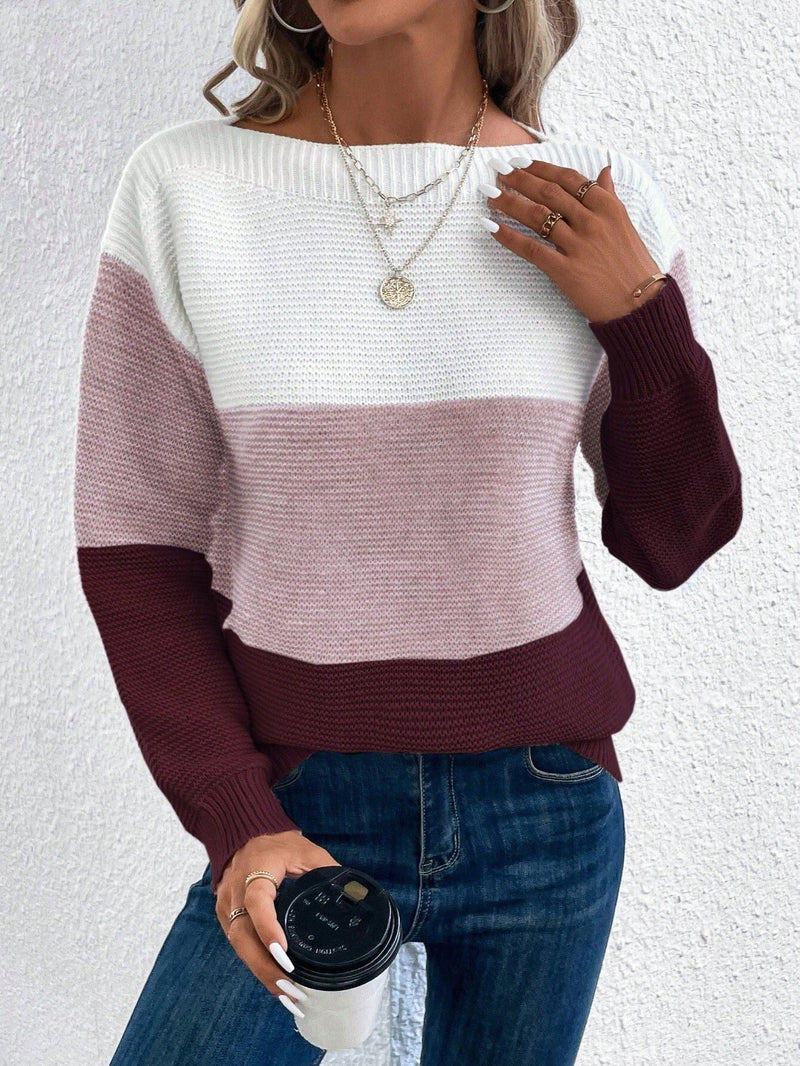 Liora | Pull en maille dégradée avec couvrance