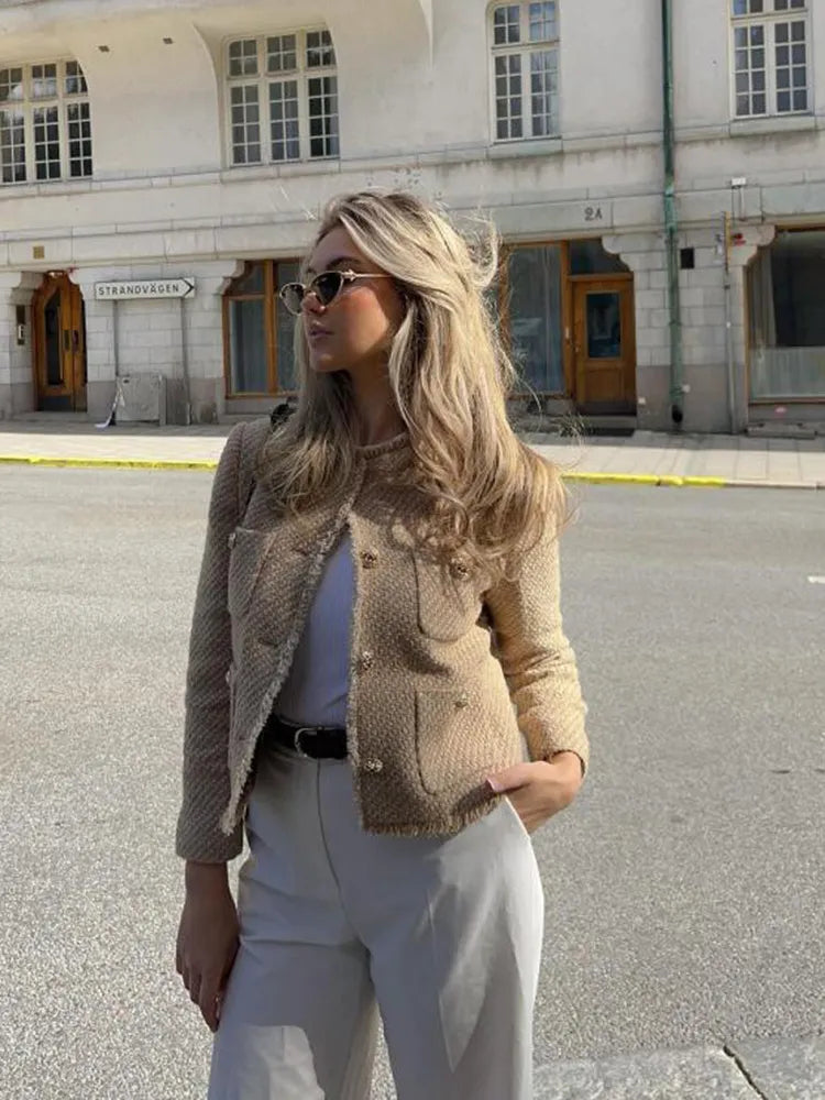 Rousseau Paris | Veste Chic Beige