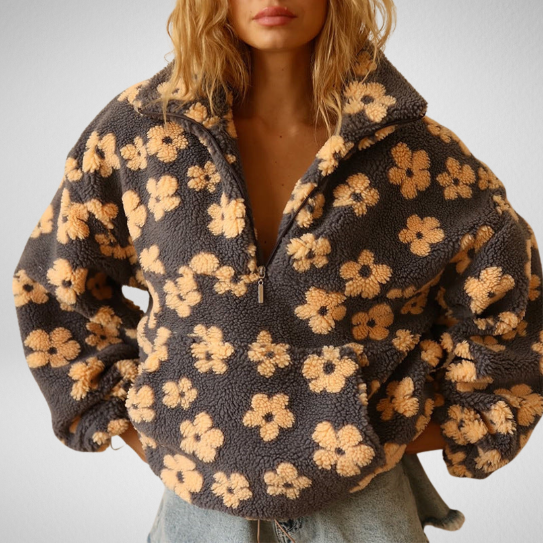 Suzan | Pull à imprimé floral