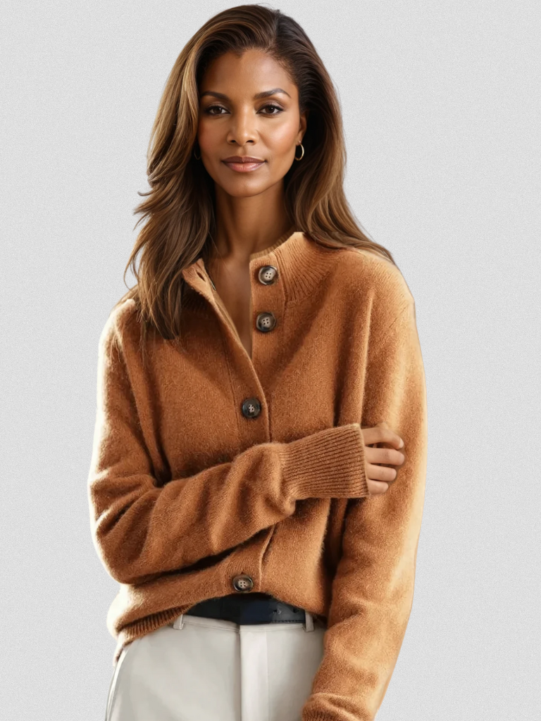 Clarisse | Gilet en Cachemire Doux