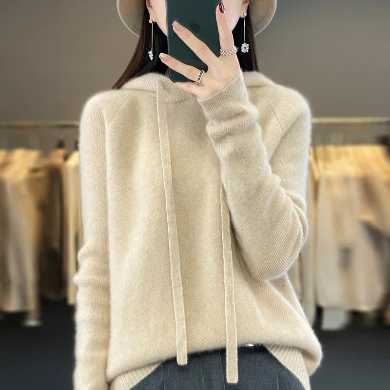 Héloïse | Pull Hivernal Doux en Mérinolaine