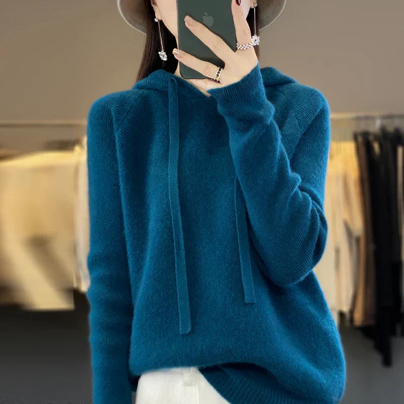 Héloïse | Pull Hivernal Doux en Mérinolaine