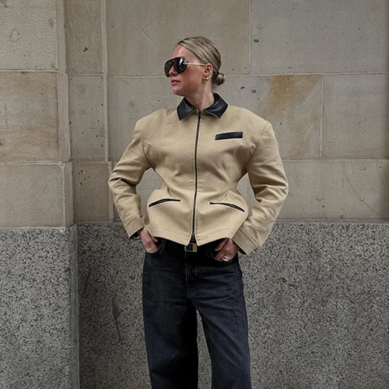 Rousseau Paris | LeatherJacket Casual High Street Style