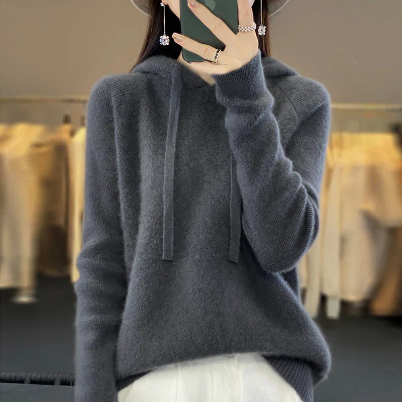 Héloïse | Pull Hivernal Doux en Mérinolaine
