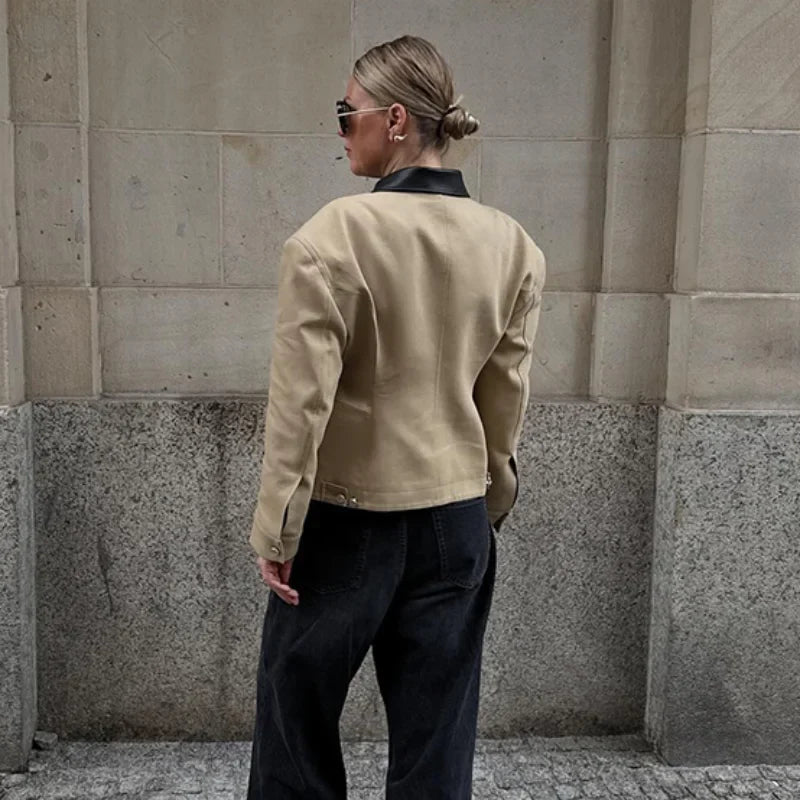 Rousseau Paris | LeatherJacket Casual High Street Style