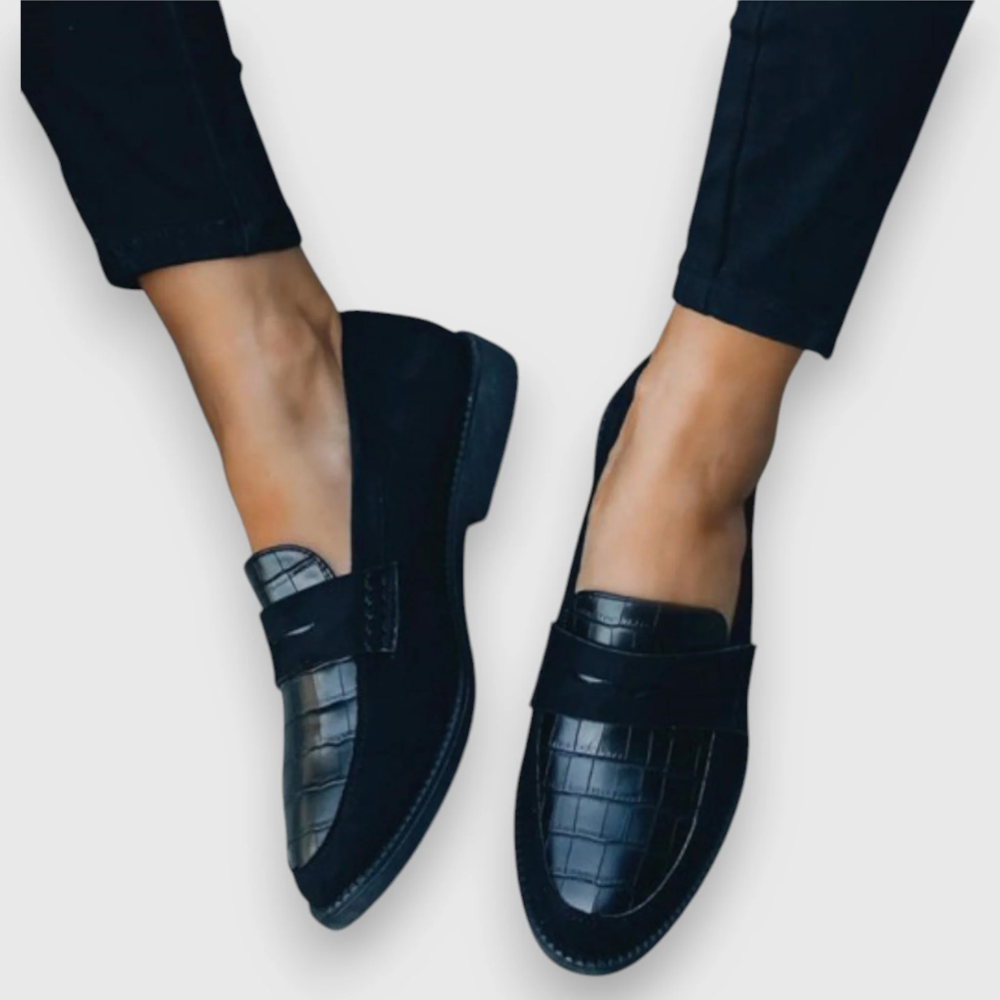 Mirelise | Mocassins Élégance Contrastée