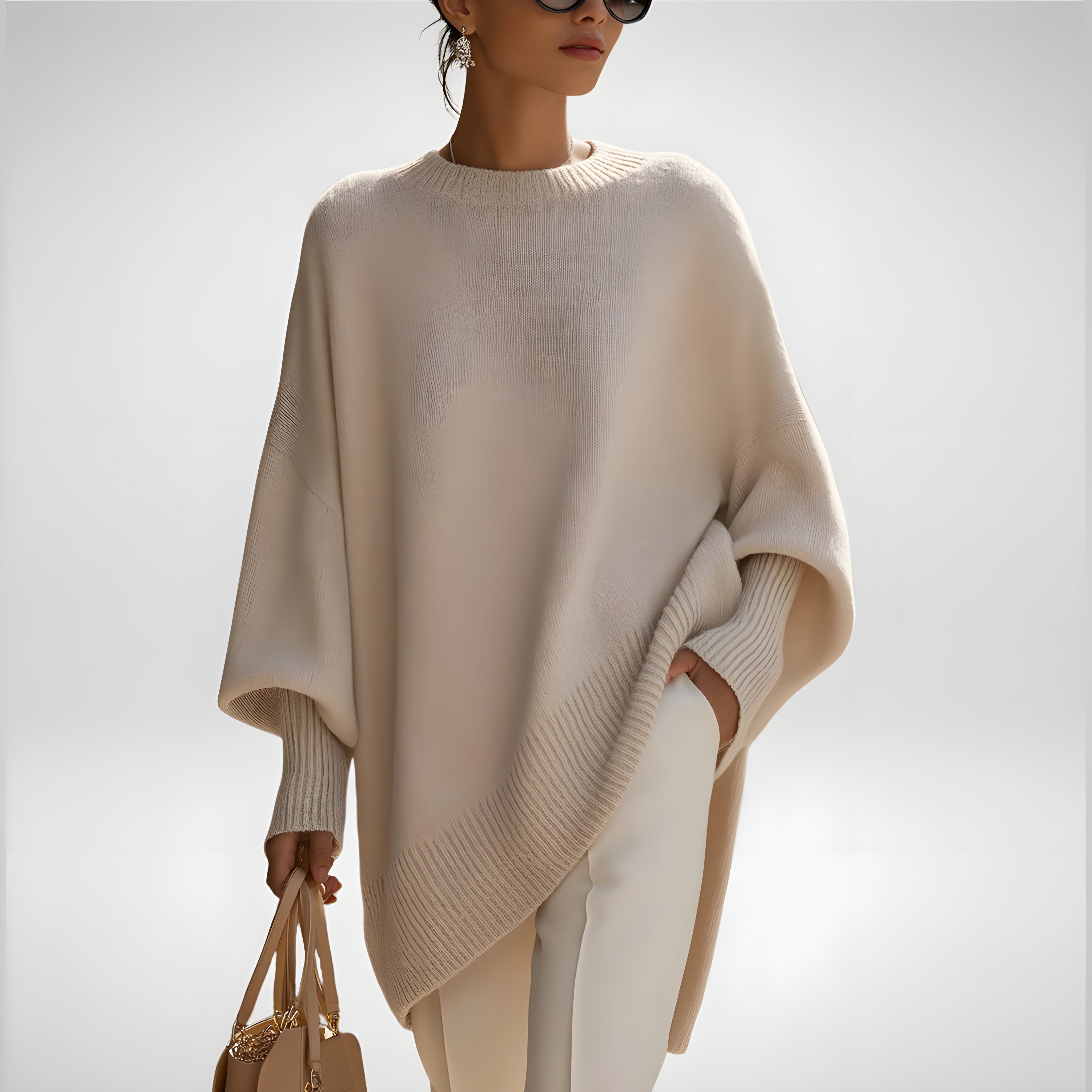 Aurélie | Pull Oversize Élégant & Doux