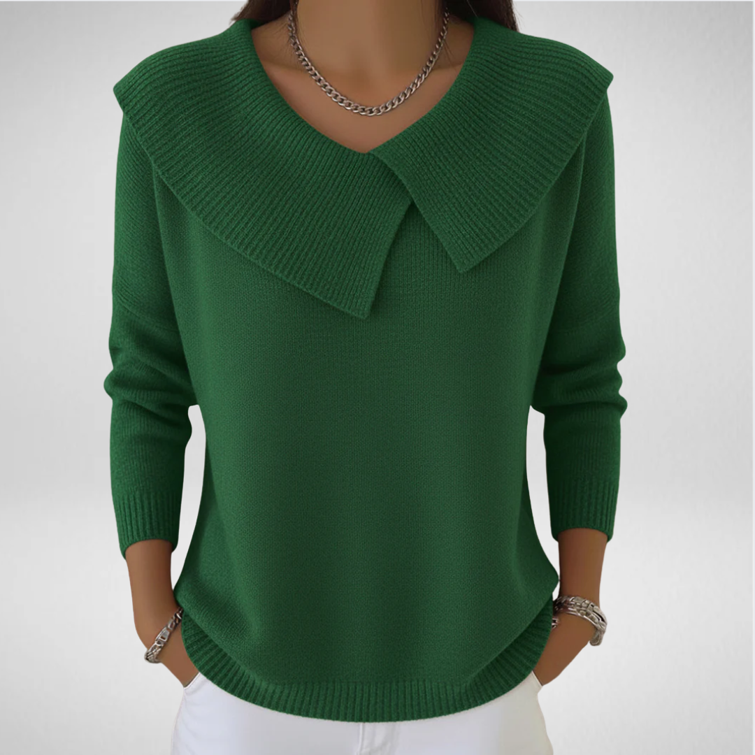 Ophelia | Pull Doux avec Col Confortable