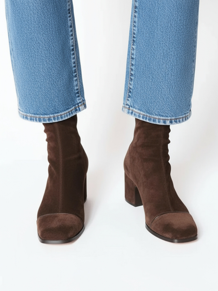 Solianne | Bottines Minimalistes Chic