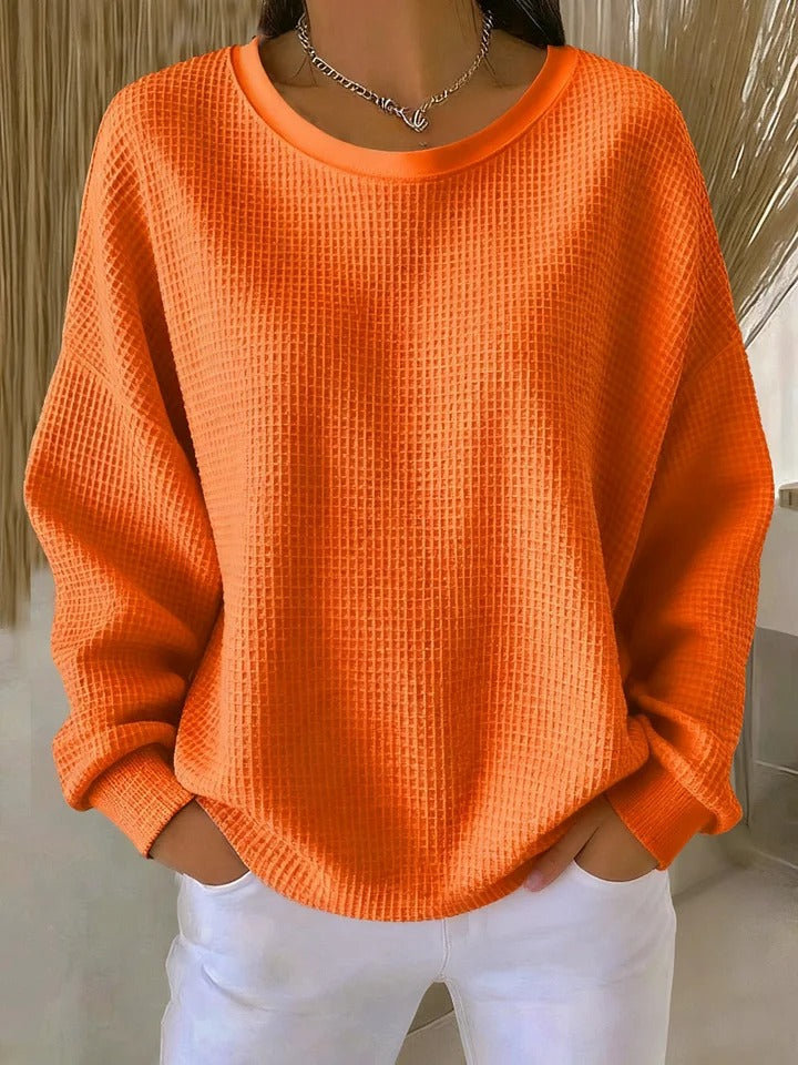 Livia | Pull Oversize Texture Souple