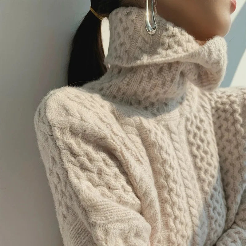 Vivara | Pull Col Roulé en Cachemire
