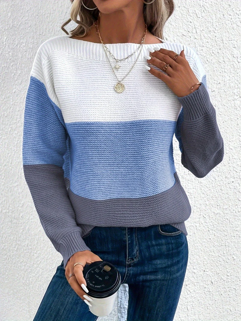 Liora | Pull en maille dégradée avec couvrance