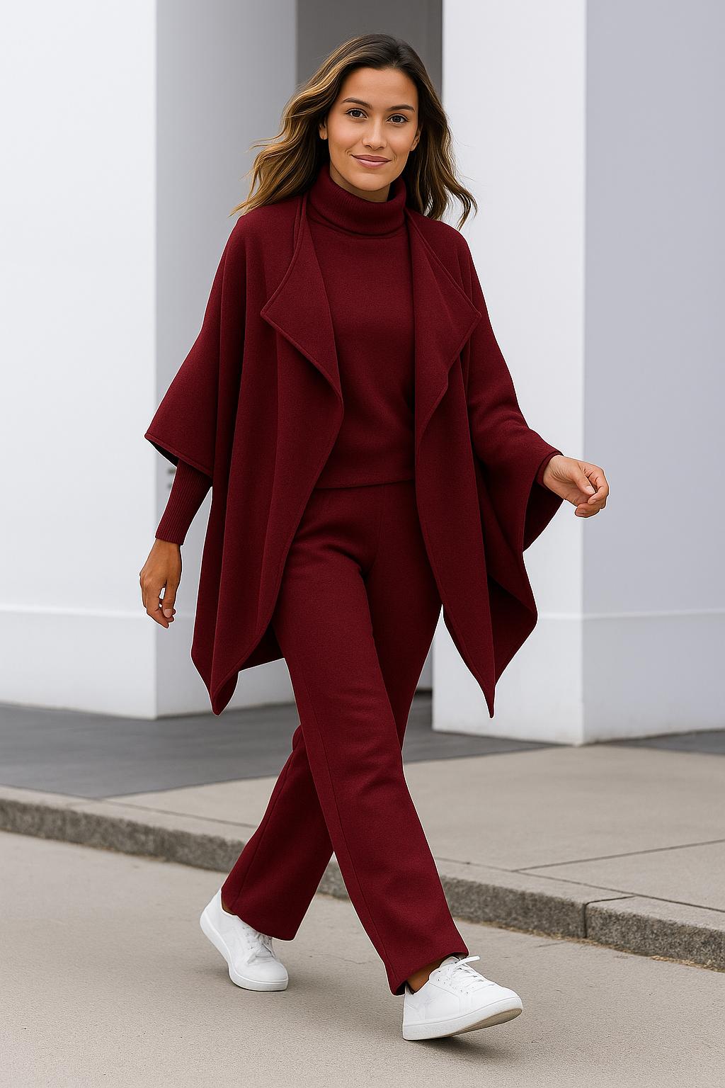 Pauline | Ensemble Cardigan, Maille & Pantalon