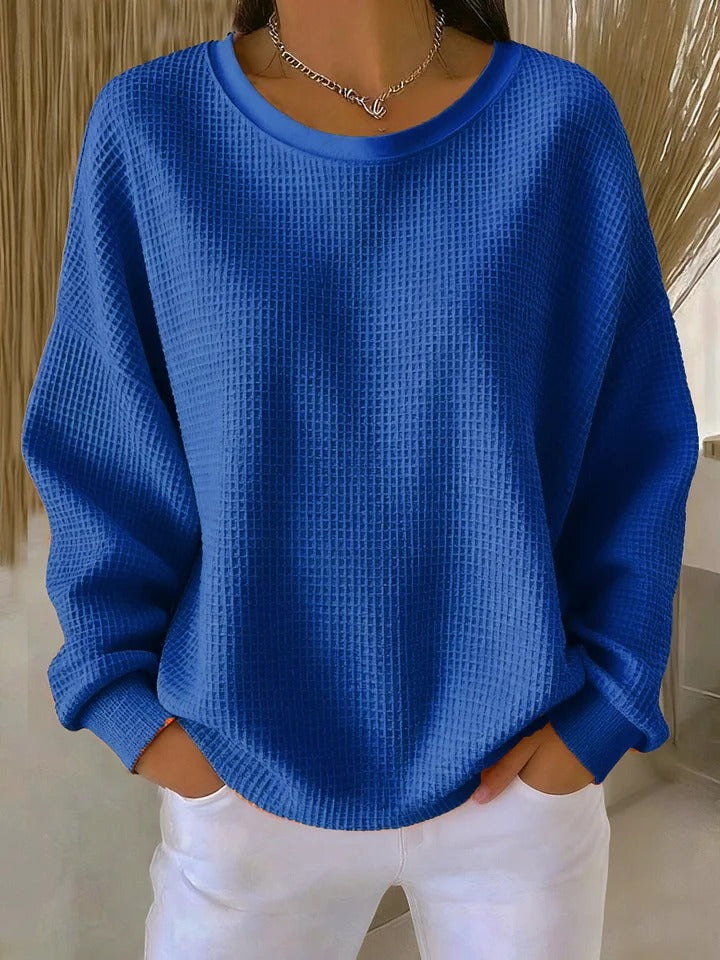 Livia | Pull Oversize Texture Souple