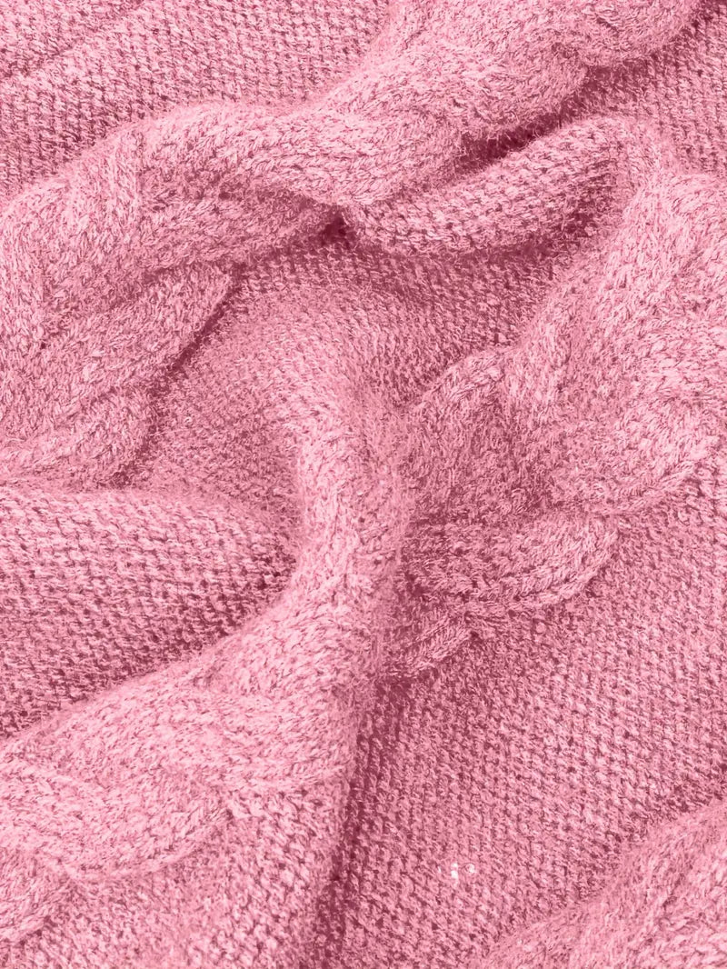 Valéria | Pull Long Torsadé d’Hiver