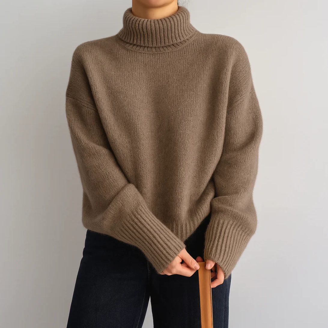 Fanny | Pull Col Roulé Doux