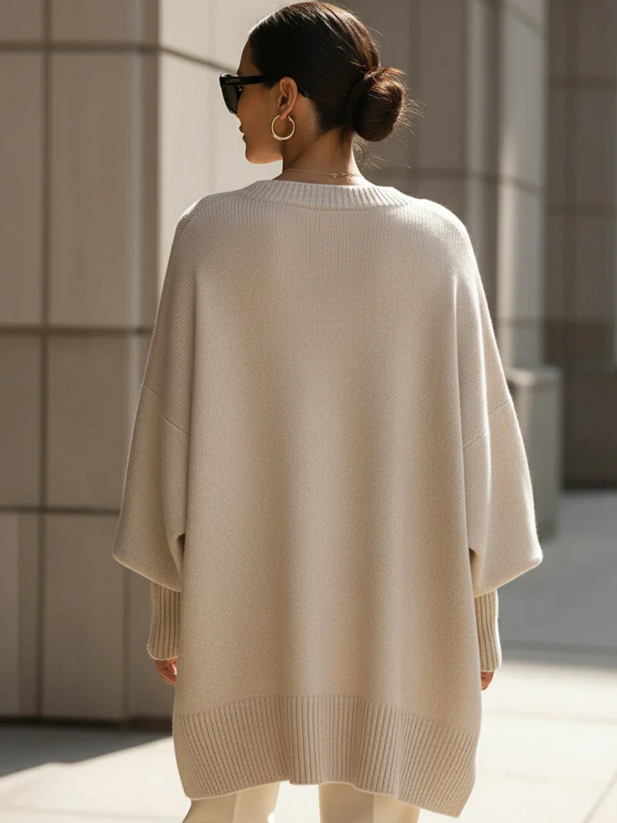 Aurélie | Pull Oversize Élégant & Doux