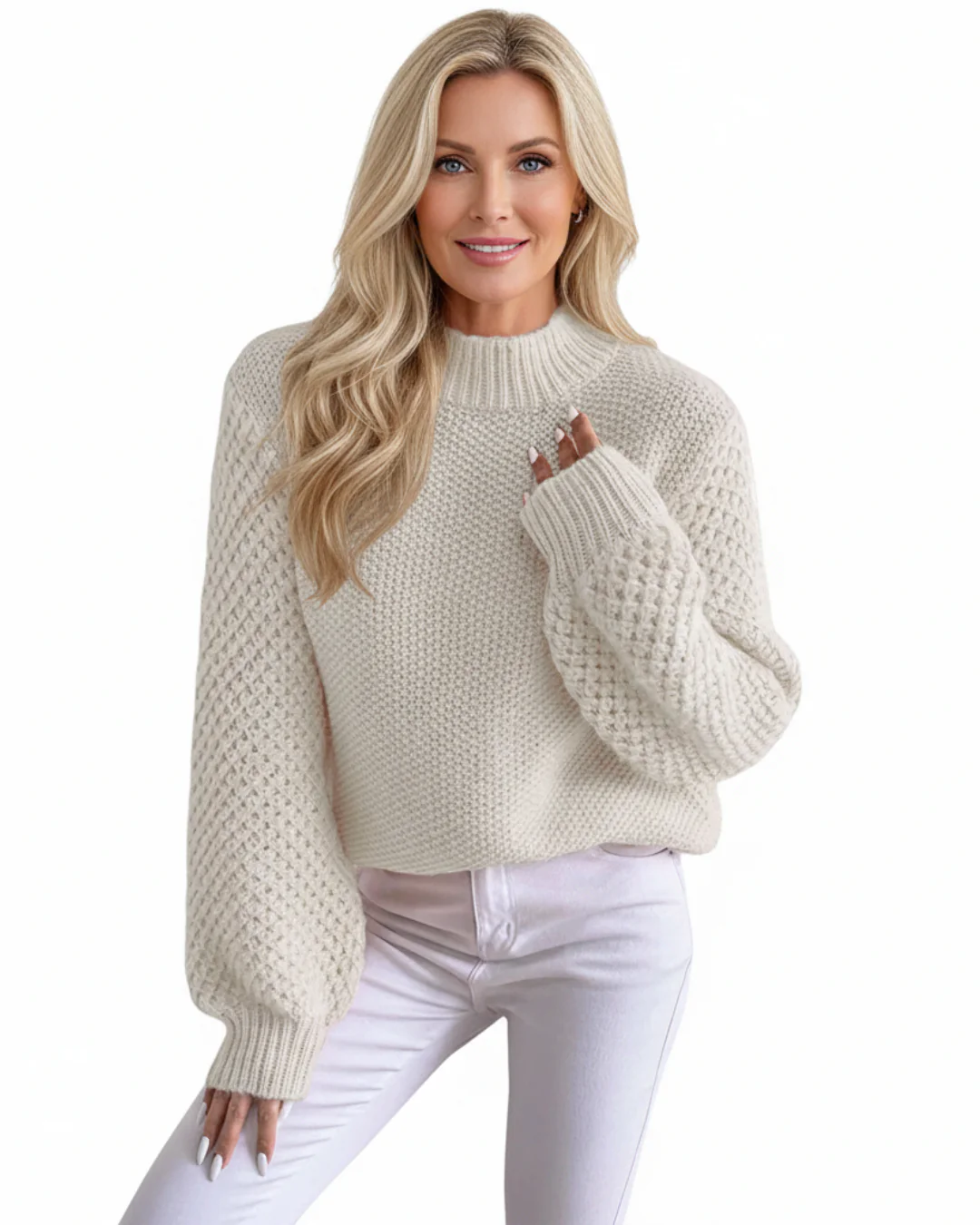 Salomé | Pull Texturé Doux & Élégant
