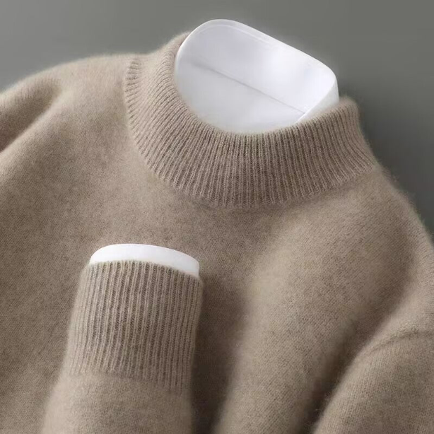 Ambre | Pull Doux Col Raffiné