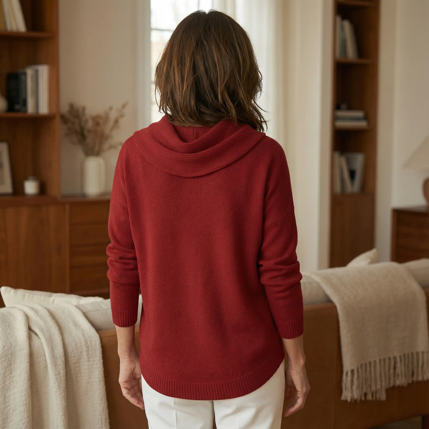 Tess | Pull Doux Col Drapé