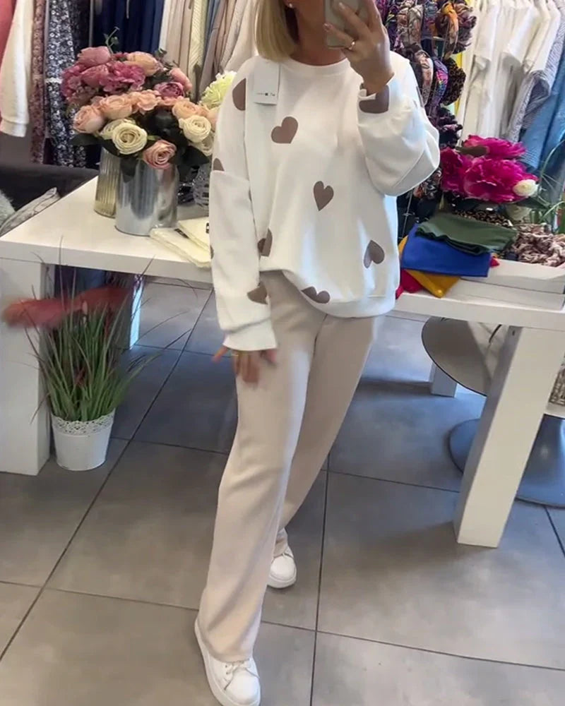 Anaïs | Pull avec des cœurs